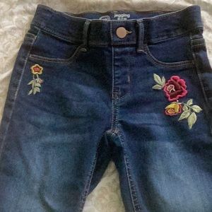 Wonder nation Jogger denim pants, dark blue,7-8